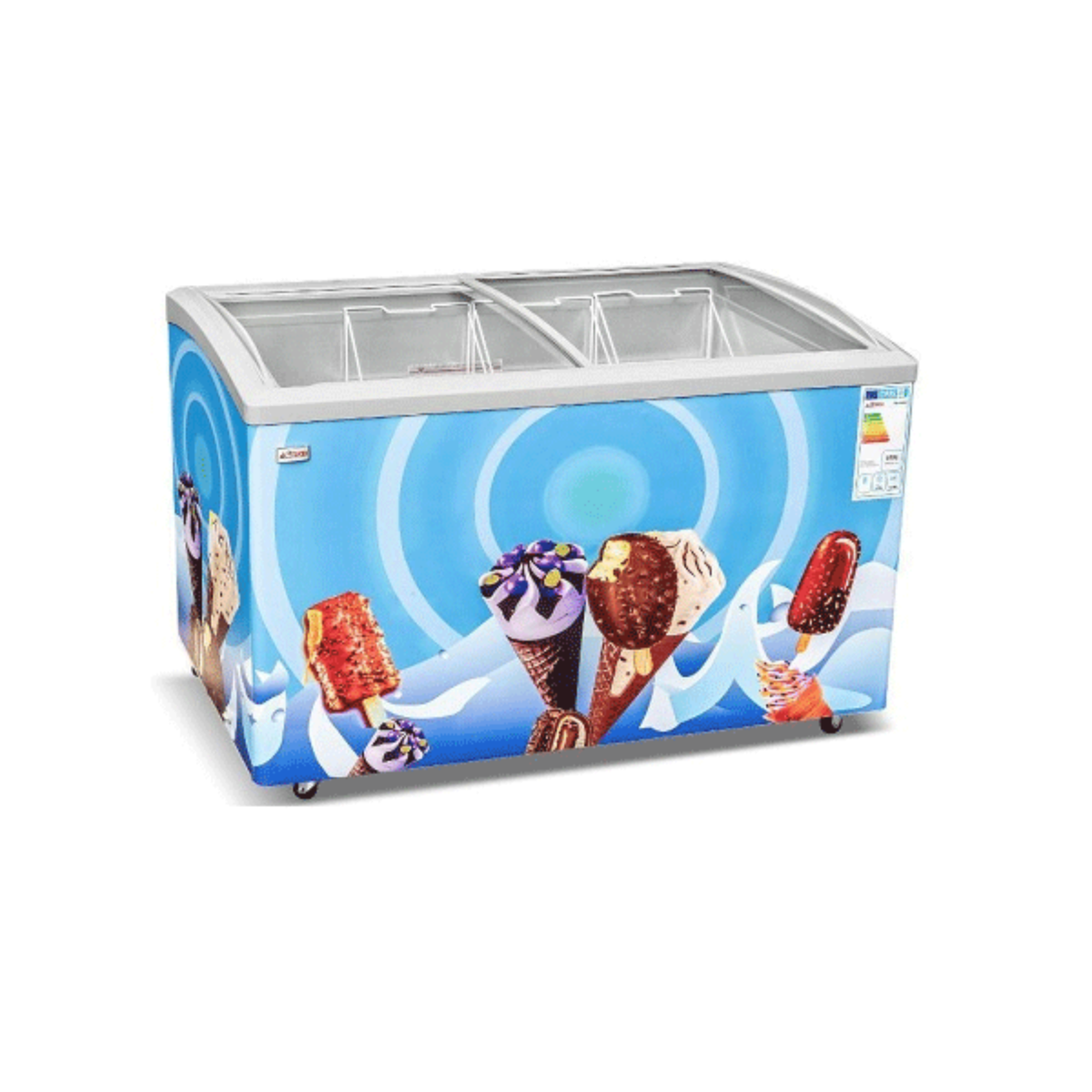 CONGELATEUR ASTECH HORIZONTAL 500LITRES  VITRINE FH 500 – Image 2