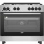 CUISINIÈRE BEKO 5 FEUX GG 15121DX INOX