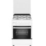 CUISINIERE FERRE 4 FEUX 50/50  BLANC F5C40G2