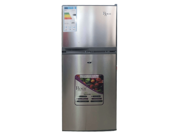 REFRIGERATEUR ROCH 2 PORTES INOX 135LITRES RFR-135DT-J