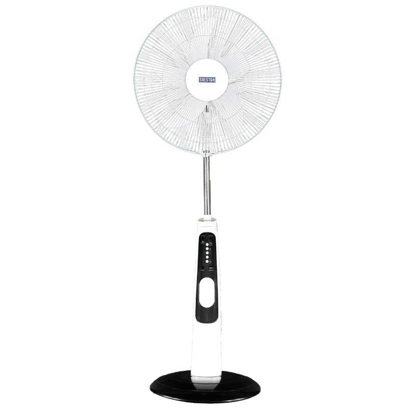 VENTILATEUR SOLSTAR RECHARGEABLE FAN18 RFS3008UWHSS