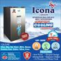 REFRIGERATEUR ICONA BAR 2PORTES SILVER ILRF1100DDA