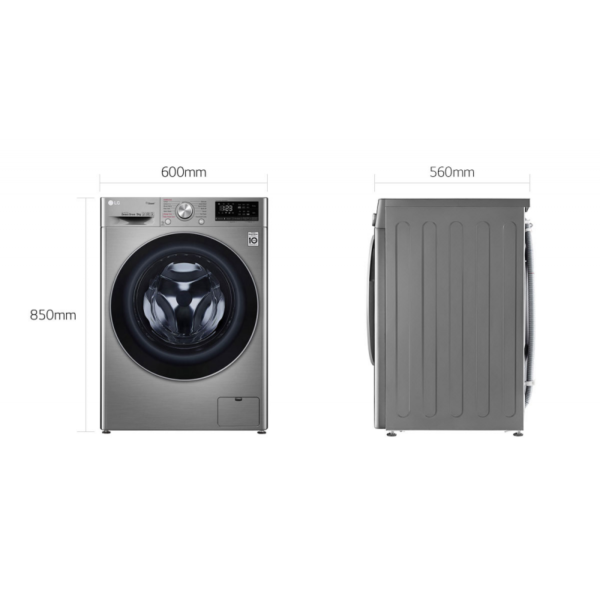 MACHINE A LAVER LG 9KG F4V5VYPT2 – Image 3