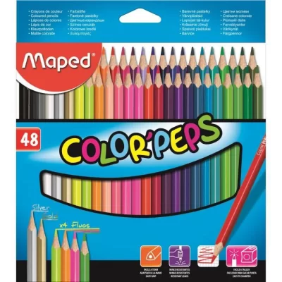 CRAYON COULEURS GRAND MODELE MAPED
