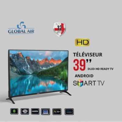 TELEVISEUR GLOBAL AIR 39 GE 39 DLED ANDROID SMART TV