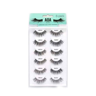 AOA Faux cils, Luella 6 paires MADE IN USA