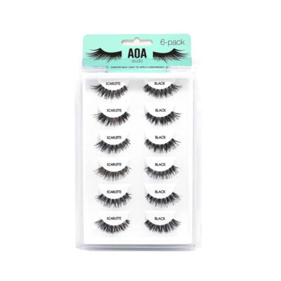 AOA Faux cils, Scarlette 6 paires MADE IN USA
