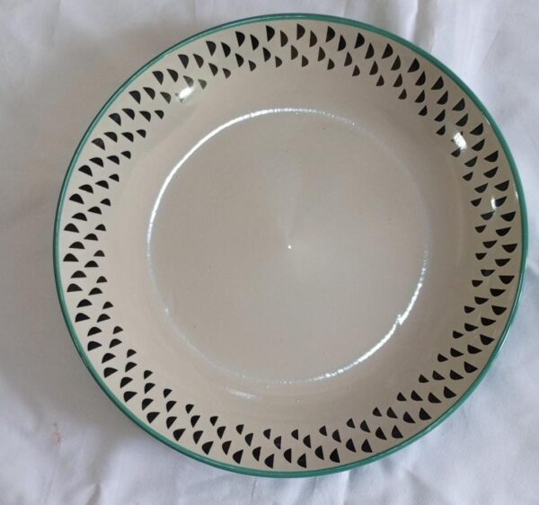 Assiette creuse en grès - Service de table