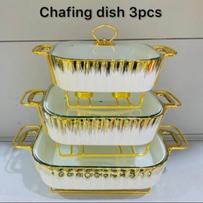 3pièces Chafing Dish