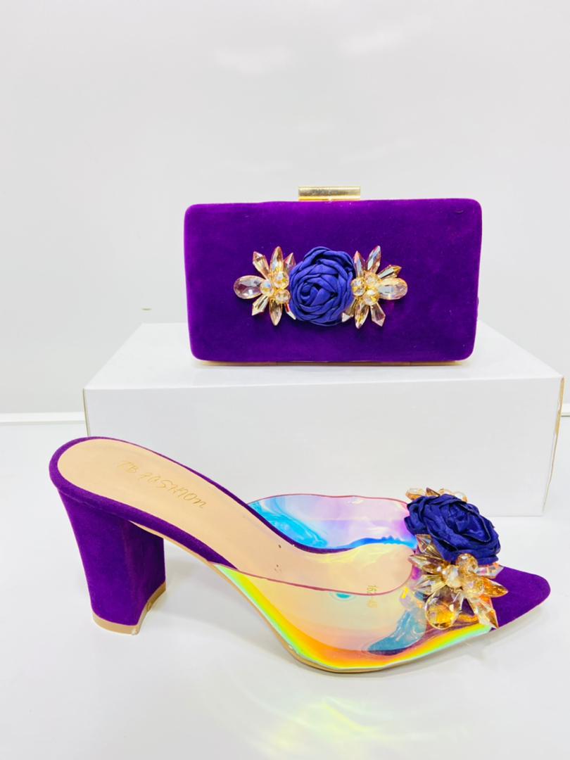 Ensemble de chaussure-Pochette très chic #0001