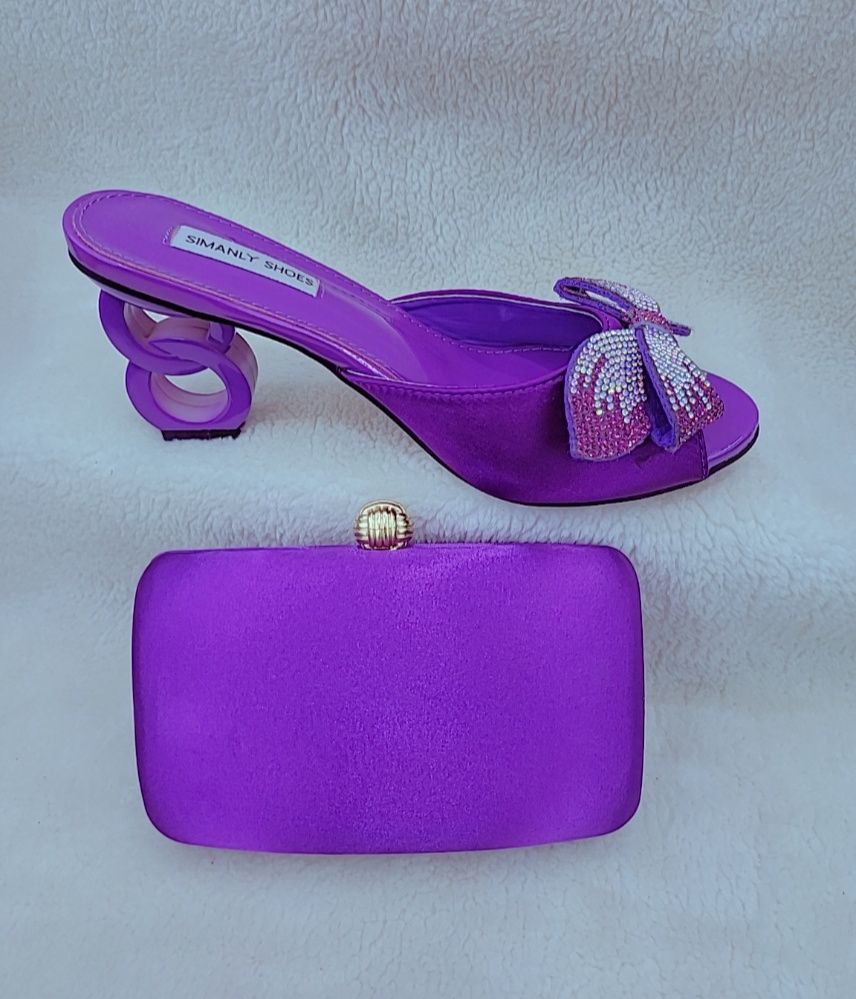 Ensemble de chaussure-Pochette très chic #0002