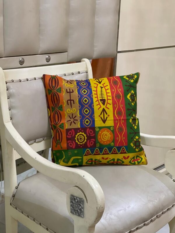Ouss vide dimension 45/45-Ouss avec décoration africaine #005 – Image 3