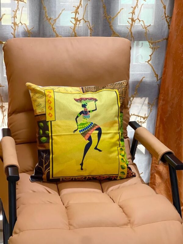 Ouss vide dimension 45/45-Ouss avec décoration africaine #004 – Image 6