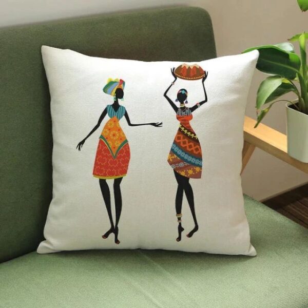 Ouss vide dimension 45/45-Ouss avec décoration africaine #004 – Image 5
