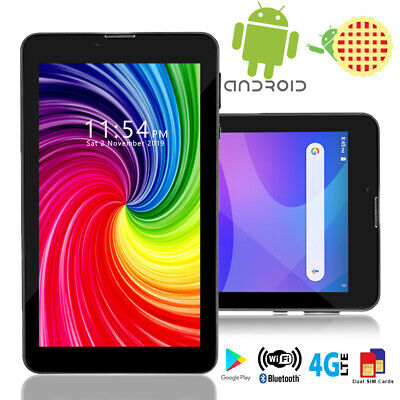 4 G LTE Tablette PC ANDROID 9.0 Pie 7.0″ Phablet GSM débloqué! Google Play Store!
