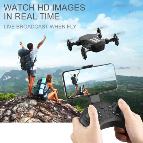 Drone WIFI FPV RC +3 Batteries avec caméra intégrée - EACHINE E58 – Image 3