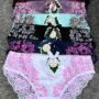 Lot de 6 slips motif fleuri