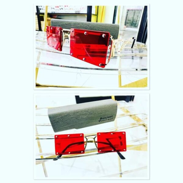 Lunette de classe couleur Rouge - Accessoire Femme