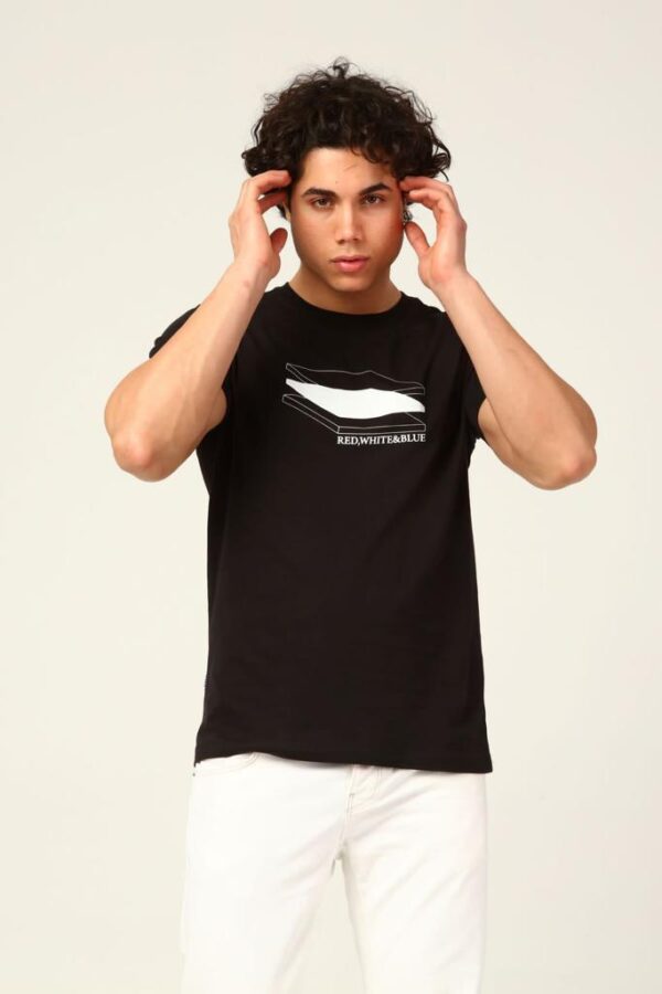 T- SHIRT fashion noir et blanc