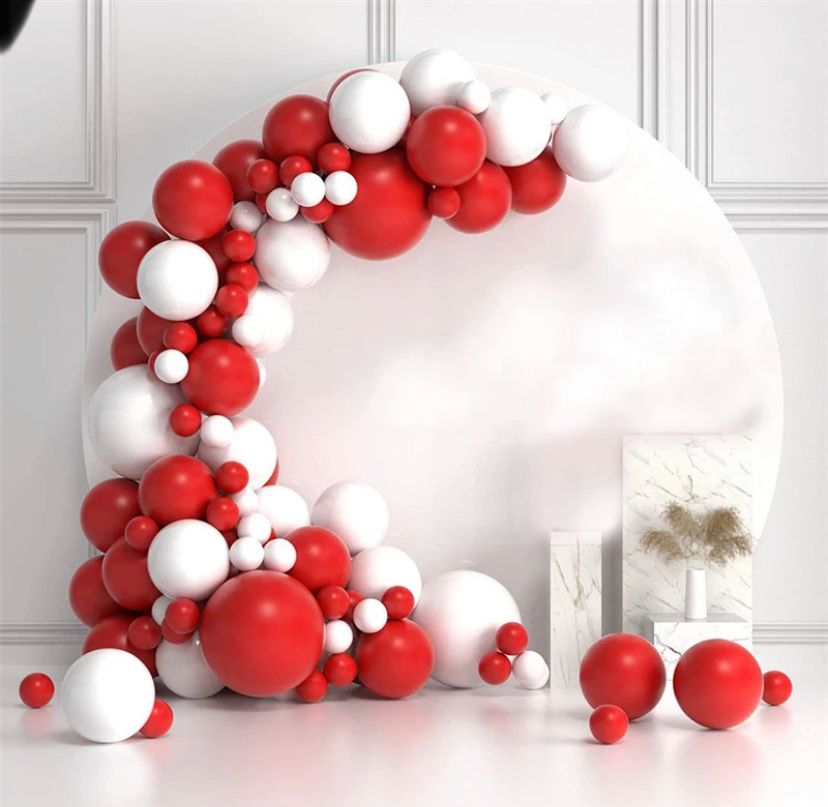 Ballon Fleur Barland Avec Ballon rouge pour