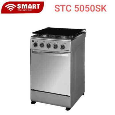 CUISINIERE SMART TECHNOLOGY 4 FEUX 50X50 INOX STC-5050SK