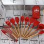 Spatule articles cuisine Couleur rouge