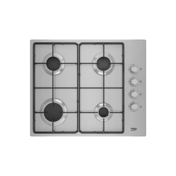 PLAQUE BEKO ENCASTRABLE 60X60 A GAZ INOX HIGG64123SXL