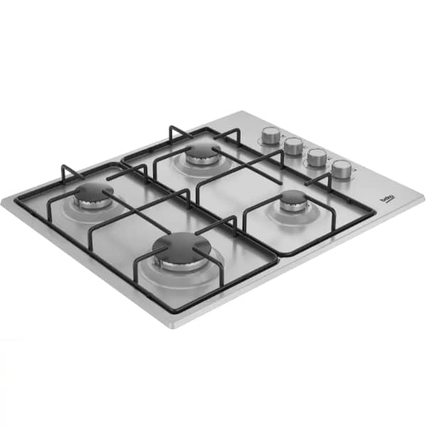 PLAQUE BEKO ENCASTRABLE 60X60 A GAZ SILVER HIGG6412SXL – Image 3