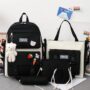 Backpack Sac à Dos noir  Pour Enfant Et Adolescent